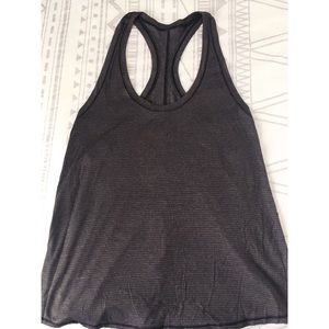 Lululemon Singlet Tank Top Slit Back Sz 12
